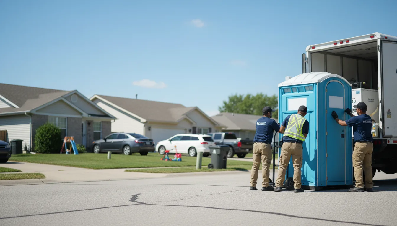 Standard Porta Potty Rentals in Andalusia, IL near me